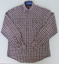 Duke&#39;s Bark Men&#39;s Western Cotton Flannel Shirt Size Small - £15.95 GBP