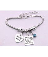 Maid Of Honor charm bracelet  - Your Own Charms Can Be Added Too - £14.36 GBP