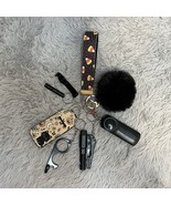 Halloween Candy Corn 8pcs wristlet Safety keychain set - €33,79 EUR