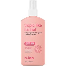 b.tan SPF 15 Deep Dry Spray Tanning Oil | Tropic Like It&#39;s - - £23.81 GBP