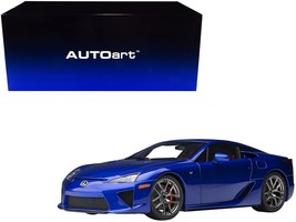Lexus LFA Pearl Blue Metallic 1/18 Model Car by Autoart - $575.37 CAD