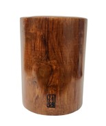 China Rosewood Hand Carved  Brush Pot 6.5 &quot; x 4.5&quot; - £107.30 GBP