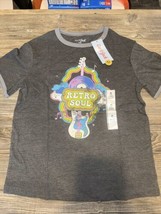 Boys' Short Sleeve 'Retro Soul' Ringer T-Shirt - Cat & Jack Gray Medium. 4 - $8.90