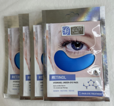 (4) RETINOL HYDROGEL under-eye pads - Anti-wrinkle serum-NEW! - £13.22 GBP