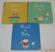lot of 3 Kathy Ireland Toddler Board book Lot &quot;Tubbie Time&quot; &quot;Brush up&quot; &quot;... - £11.29 GBP