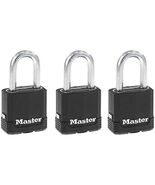 Master Lock M115XTRILF Magnum Heavy Duty Outdoor Padlock with Key, 3 Pack - $740.65 MXN