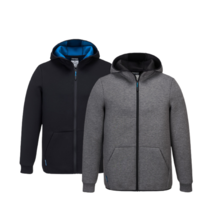 Portwest KX3 Technical Fleece Front Zip Opening Comfortable Hooded Jacke... - $89.95