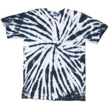 Tie Dye T-Shirt Spider Pattern Unisex Adult Clearance Sale - £3.93 GBP