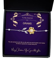 Grams Grandma Xmas Gifts- Grandmother Gifts Personalized-Jewelry for Grandma fro - £40.15 GBP