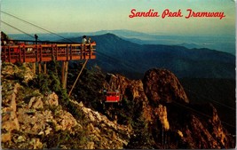Sandia Peak Aerial Tramway Albuquerque New Mexico Postcard Unposted - £7.86 GBP