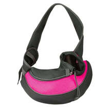 Puppy or Kitten Travel Shoulder Bag Pink Large  15.7&quot; x 11&quot; x 3.3&quot; - £37.07 GBP