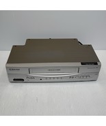 Emerson EWV603 VCR VHS Player 4Head Hi-Fi TESTED No Remote WORKS - €43,20 EUR