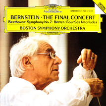 Leonard Bernstein, Boston S.O. CD Final Concert: Beethoven #7 / Britten 4 Sea - £9.56 GBP