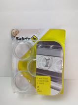NIP Safety First Clear View Stove Knob Covers ~ 5 pack - £6.77 GBP