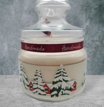 Vintage Winter Farmhouse Frosted Juniper 16oz Rustic Luxury Soy Wax Candle - £39.96 GBP