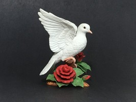 Lenox 1993 Limited Edition Porcelain Dove with Roses Figurine with COA and IOB - £47.95 GBP