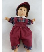 Gigo Gi-Go My Pals Bean Bag  8&quot; Crying Face Baby Doll Boy with plaid outfit - $13.41 CAD