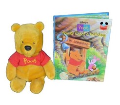 VTG Walt Disney World Winnie the Pooh Bear Plush Bean Bag Toy Lovey 9&quot; +... - £15.20 GBP