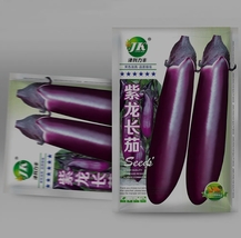 400 Seeds, Spring-Summer Eggplant Seeds Purple-Red Variety ZZ-1752 - £12.29 GBP