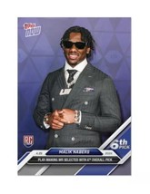 Malik Nabers - RC - 2024 NFL Draft TOPPS NOW D-4* 6th Pick - NFL New Yor... - £15.14 GBP