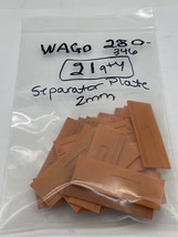  Wago 280-346 Separator Plate Lot of 21 - $19.86 CAD