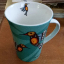 Oscardo Hummingbird Porcelain Mug By Francis Dick - $13.54