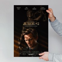 JUROR #2 movie poster Nicholas Hoult 2024 Thriller Film Wall Art Room Decor Gift - $11.87+