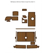 1995 Bayliner 2355 Swim Platform Cockpit Pad Boat EVA Foam Teak Deck Flo... - $1,092.79 CAD