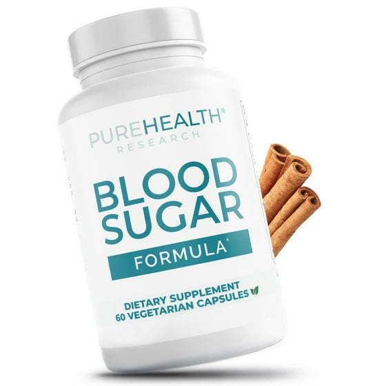 Blood Sugar Support Supplement by PureHealth Research, Energy &amp; Glucose ... - $31.00