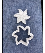 Six Petals Floral Polymer Clay Cutter and Stamp Set - £1.74 GBP+