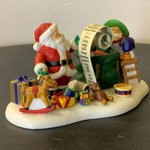 Dept 56 Everybody&#39;s Been Good This Year - North Pole Village Christmas Accessory - £23.85 GBP