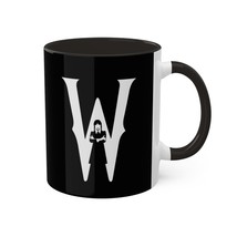 Wednesday Addams Coffee Mug. Wednesday Fans Tea Mug Gift. Black Mug 11 oz. - £15.97 GBP