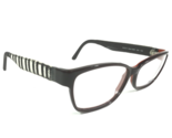 Mexx Brille Rahmen Mod. 5300 200 Brown Schwarz Weiß Gestreift Denim 53-1... - $55.73