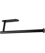Paper Towel Holder, Paper Towels Rolls Holder (Black) - $13.85