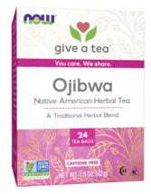 NOW Foods, Ojibwa Tea, Tradtional, Caffeine-Free Herbal Blend, Preservat... - £9.73 GBP