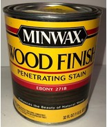 Minwax  Wood Finish  Semi-Transparent  Ebony  Oil-Based  Oil  Stain  1 qt. - $928.89 MXN