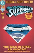 Superman: The Man Of Steel #22 (Collector&#39;s Edition) - Jun 1993 Dc Comics FN/VF - £1.98 GBP