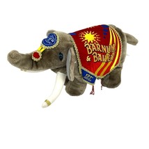 Ringling Bros. Circus 137th Edition Stuffed Plush Elephant Greatest Show... - $276.80 MXN