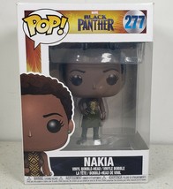 Marvel Black Panther Nakia Vinly Funko POP! Figure #277 Disney New - £17.94 GBP