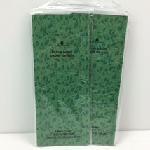 Set 2 American Greetings Green Holly Christmas Tissue Paper Present Gift Wrappin - $14.99