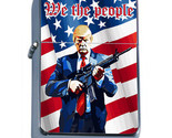 President Donald Trump 2024 L7 Windproof Refillable Flip Top Oil Lighter - £11.88 GBP