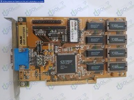 Asus 3DP-V375DX PCI Graphics Video Card 2MB EDO DRAM Rev 1.02 VGA Port - $199.00