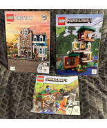 LEGO Creator Expert 10270 Minecraft 21166 21174 Building Manual 3 Bookle... - $40.21 CAD