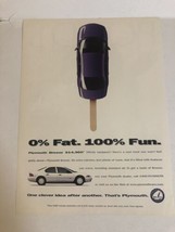 1996 Plymouth Breeze Vintage Print Ad Advertisement pa11 - £5.43 GBP