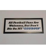 Dallas Cowboys Magnetic Fan Sign - $223.42 MXN