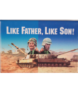 The Presidents Bush Pin Back Button Like Father Like Son - €5,85 EUR