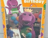 Vtg VHS Barney - Barneys Birthday Barney Sing Along Barney the Purple Di... - $10.39