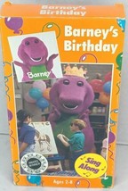 Vtg VHS Barney - Barneys Birthday Barney Sing Along Barney the Purple Di... - £8.16 GBP