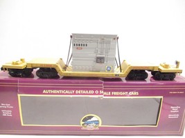 Mth Trains Premier 98106- U.P. Double Truck Depressed Flat W/TRANSFORMER-NEW- H1 - £54.04 GBP