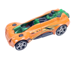 Hot Wheels Gearonimo Orange Track Stunts Diecast Car Mattel 2011 Thailan... - $7.91